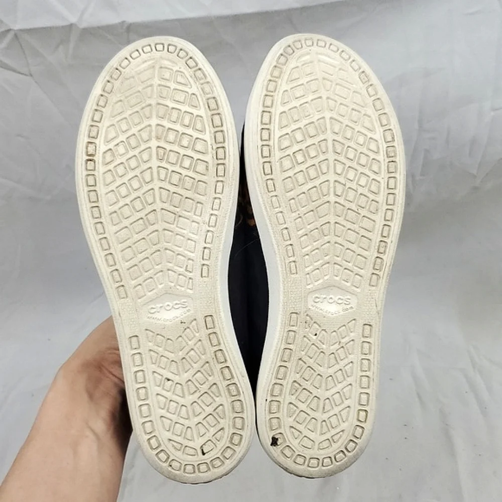 Crocs Citilane Leopard‎ Print Slip On Sneaker